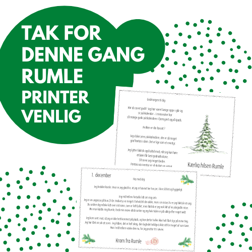 Farvelbreve fra Rumle & Luna – Magisk afslutning på jeres nisseeventyr
