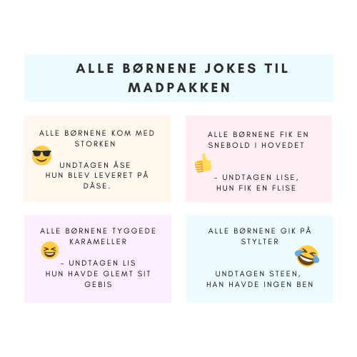 Madpakke jokes - Alle børnene 2