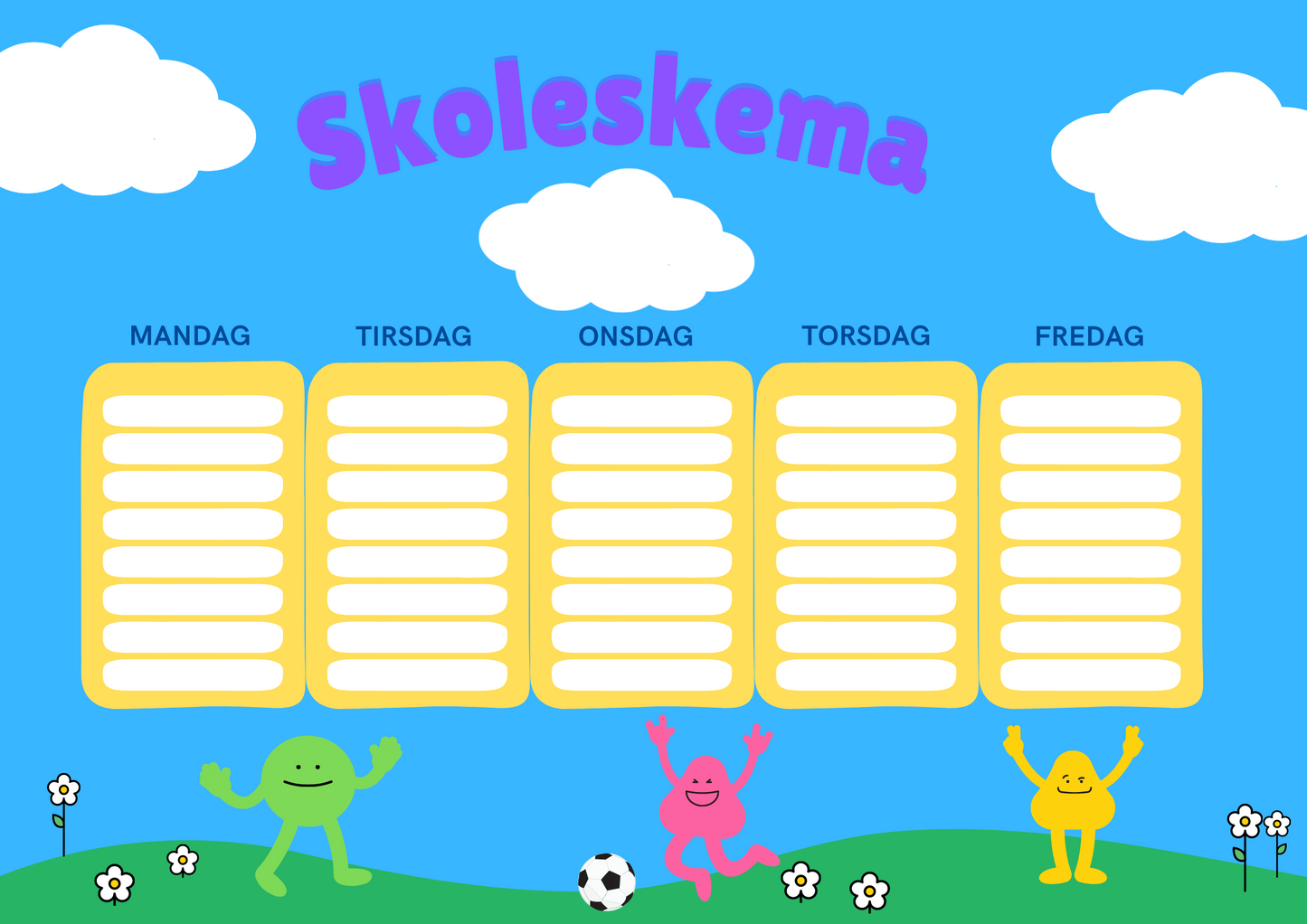 SKOLESKEMA