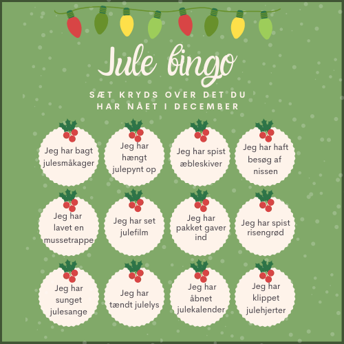 December Bingo