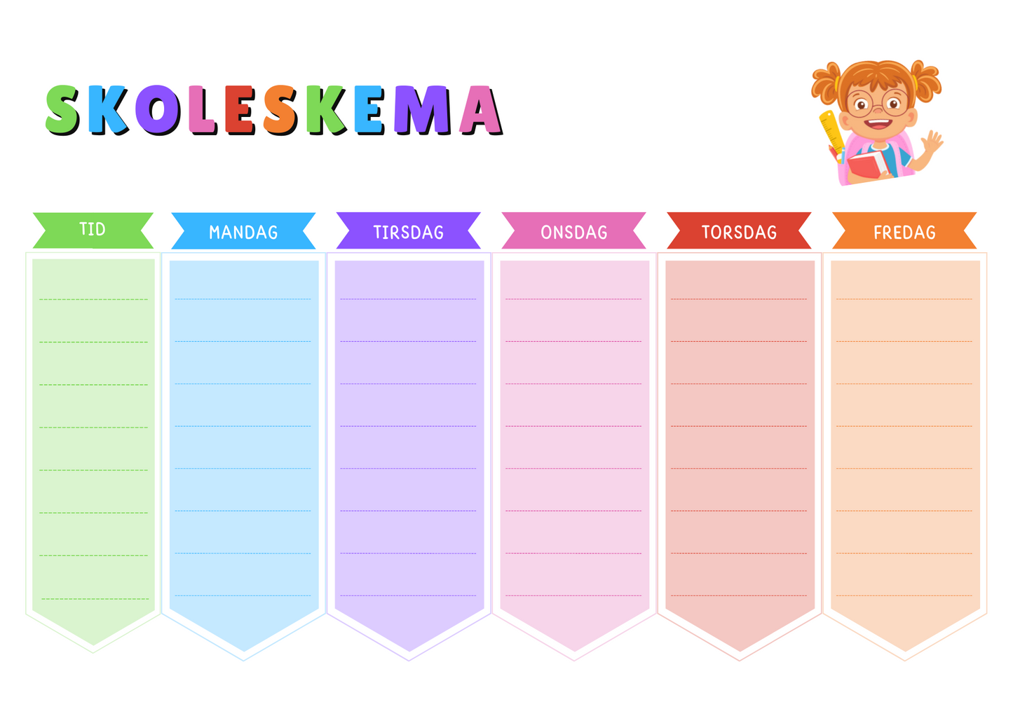 SKOLESKEMA