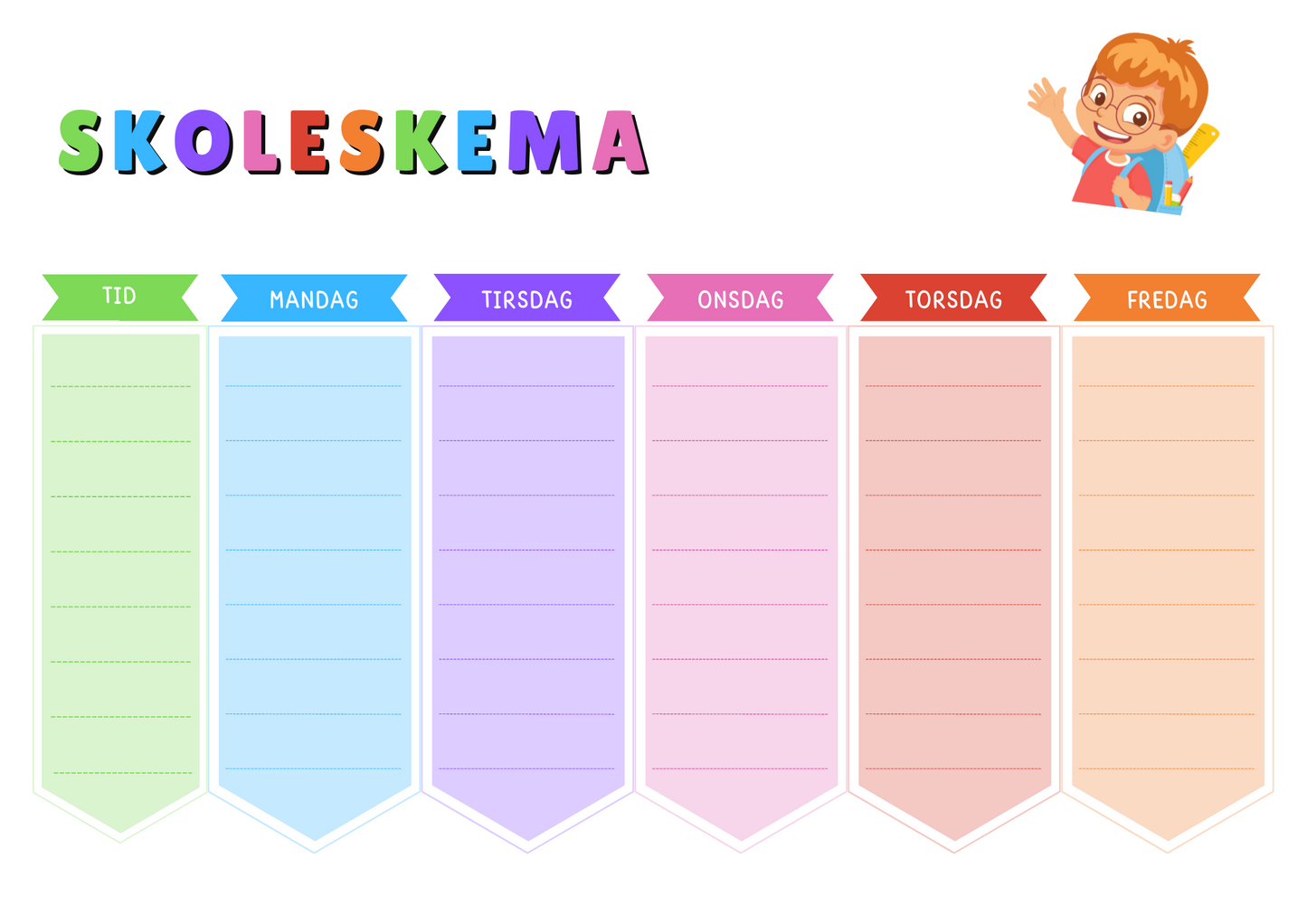 SKOLESKEMA