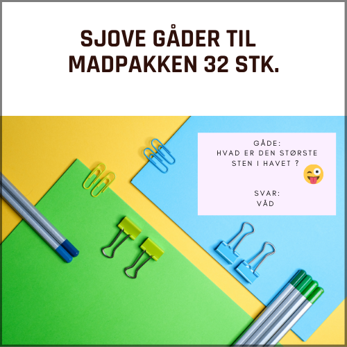 Madpakke jokes - Gåder 1