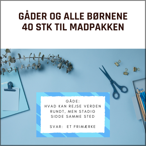 Madpakke jokes - Gåder & Alle Børnene