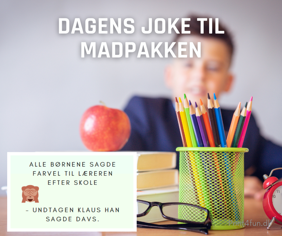 Madpakke jokes - Alle børnene 1
