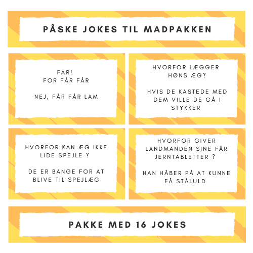 Madpakke Jokes - Påske