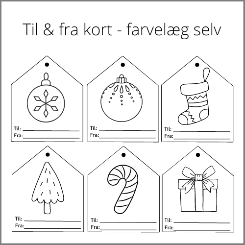Til & Fra kort