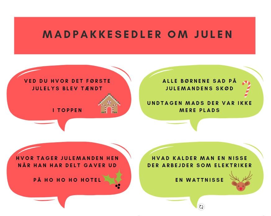 Madpakke Jokes - jul
