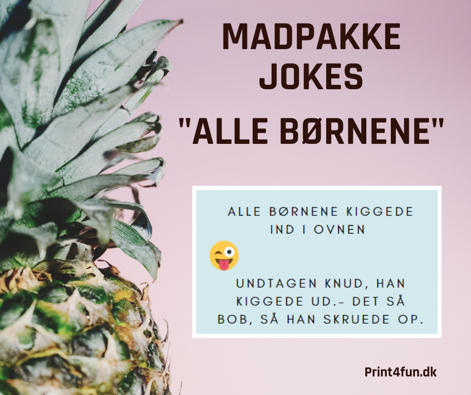 Madpakke jokes - Alle børnene 2